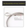 GDQLCNXB Cable ajustable para colgar fotos con lazo y_5