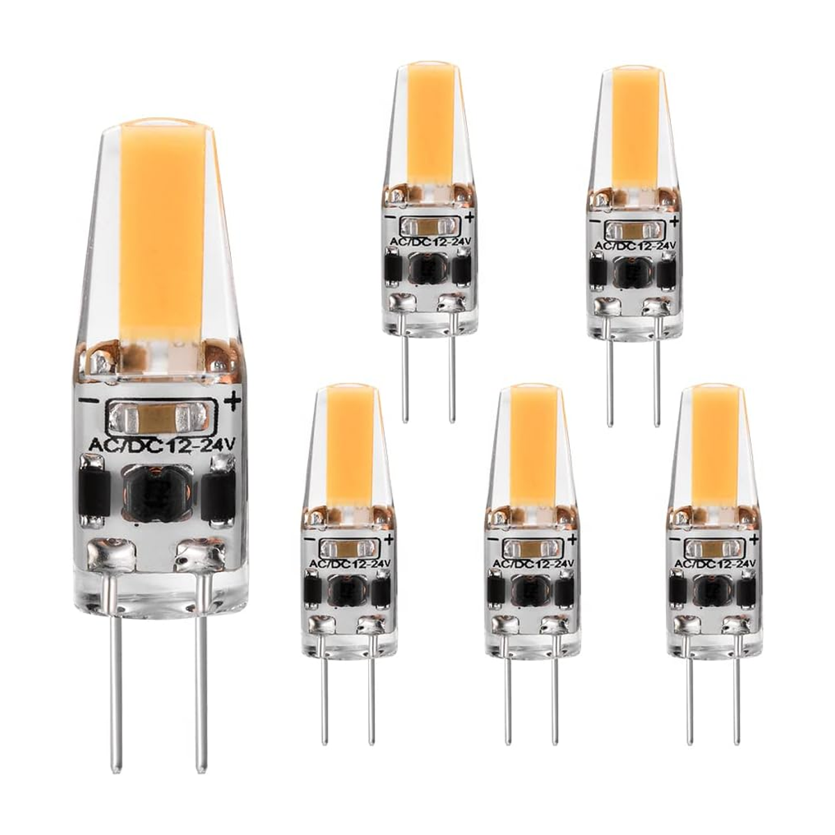 Bombilla LED G4 regulable de 2 W blanco cálido 3000 K