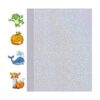 Papel adhesivo holográfico 24 hojas de vinilo laminado_1