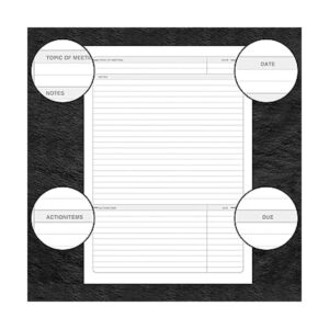 Cuaderno de reuniones para trabajo con artículos de_3