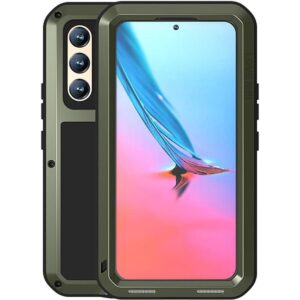 LOVE MEI Funda resistente militar para Samsung Galaxy S22_1