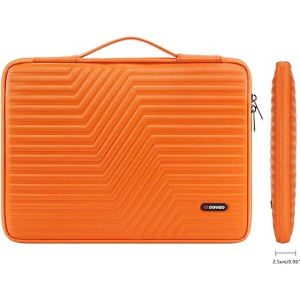 DOMISO Funda impermeable para laptop de 15.6 pulgadas con_3