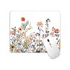LTHAOGUO Alfombrilla de mouse de flores florales de_1