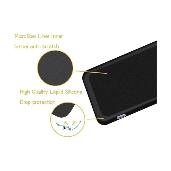 Coqibel Funda para OnePlus 8T 5G silicona líquida con_3