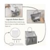 KANRICHU 2 bolsas pequeñas para colgar en la pared cesta_4