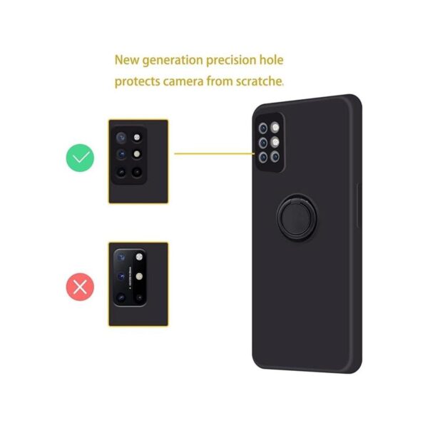 Coqibel Funda para OnePlus 8T 5G silicona líquida con_6