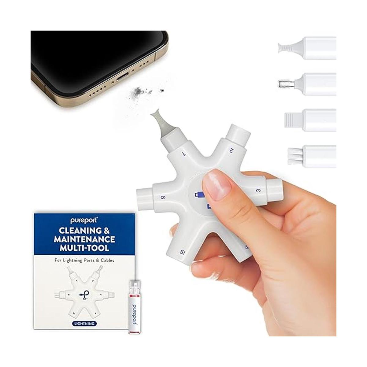 PurePort Kit de limpieza multiherramienta para iPhone