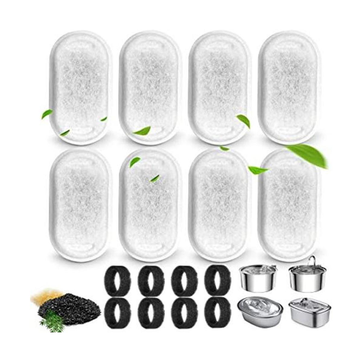 Filtros de fuente de agua para gatos para 1083.2 pulgadas