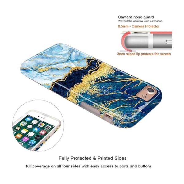 JIAXIUFEN Funda compatible con iPhone SE 2022 funda para_3