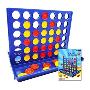 Pup Go Juego de 4 en fila 6 discos de repuesto incluidos
