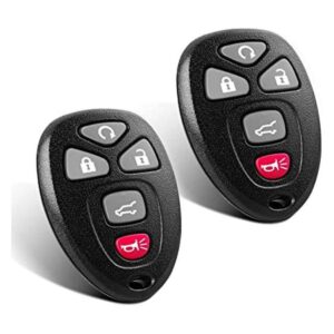 Llavero de entrada sin llave con 5 botones para GMC Acadia_1