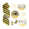 Cinta de abeja con borde de alambre cinta de corona
