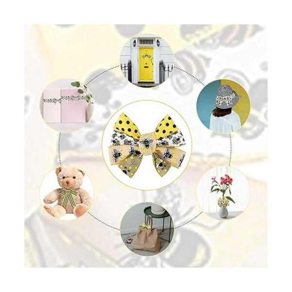 Cinta de abeja con borde de alambre cinta de corona