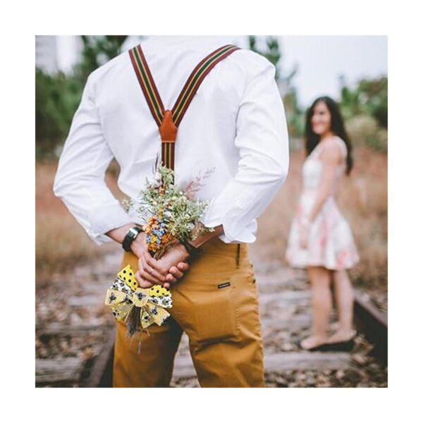 Cinta de abeja con borde de alambre cinta de corona