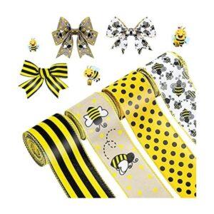 Cinta de abeja con borde de alambre cinta de corona