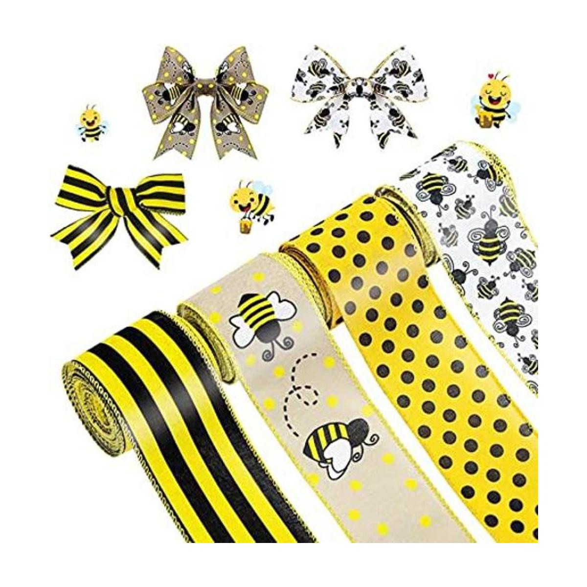 Cinta de abeja con borde de alambre cinta de corona
