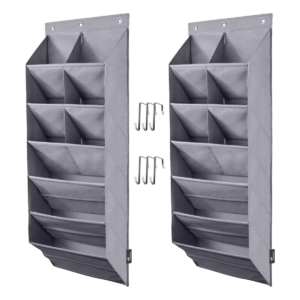 Fentec Organizador de zapatos sobre la puerta paquete de_1