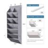Fentec Organizador de zapatos sobre la puerta paquete de_3