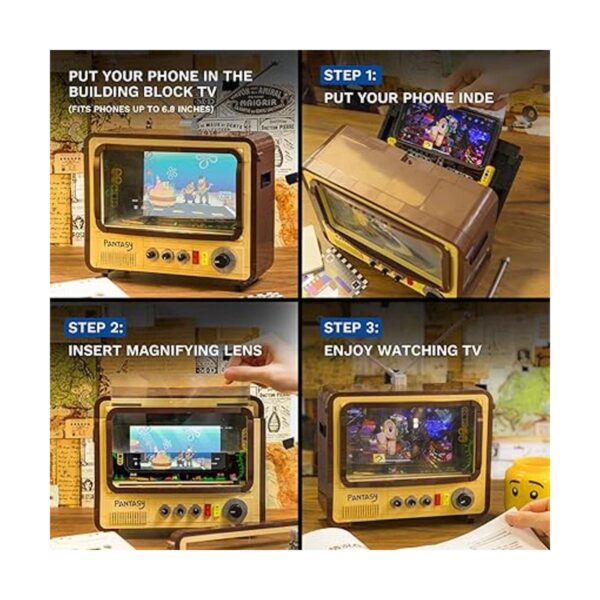 Pantasy Kit de construcción de TV retro juego de_5