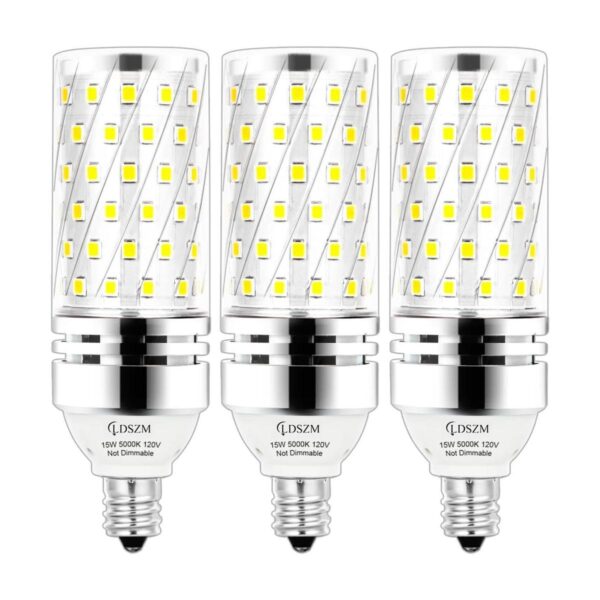 Bombillas LED E12 bombilla LED de candelabro de 15 W_1