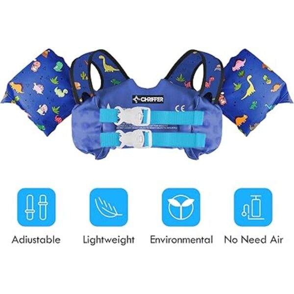 Chriffer Kids Swim Vest Life Jacket for 2266 Pounds Boy_2