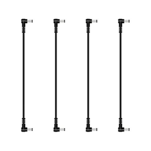 Fancasee Paquete de 4 cables adaptadores de corriente_1