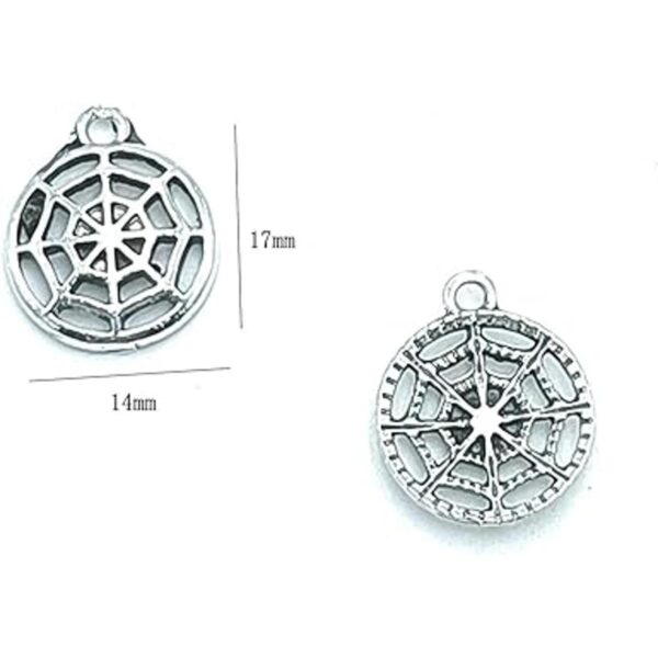 Colgante de aleación de zinc a granel de plata tibetana_3