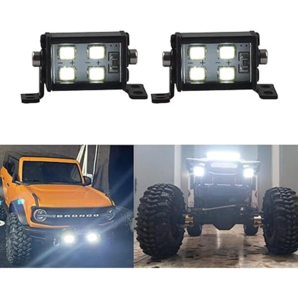 HIRCQOO Barra de luz RC LED para techo carcasa de doble