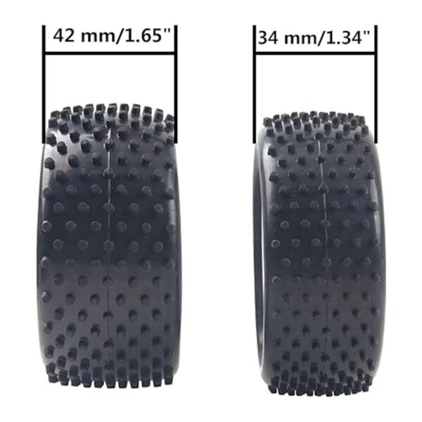 HIRCQOO Llantas hexagonales de 0.472 in de 16 radios y_5