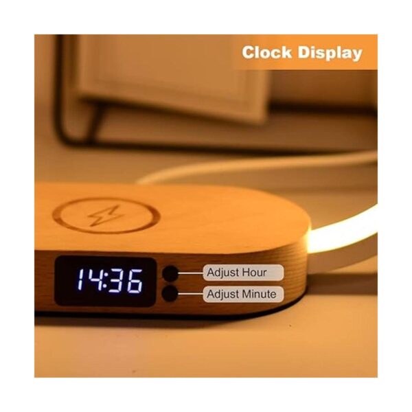 Lámpara de noche con puerto USB lámpara de dormitorio con_5