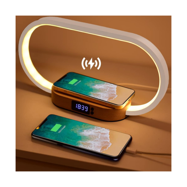 Lámpara de noche con puerto USB lámpara de dormitorio con_1
