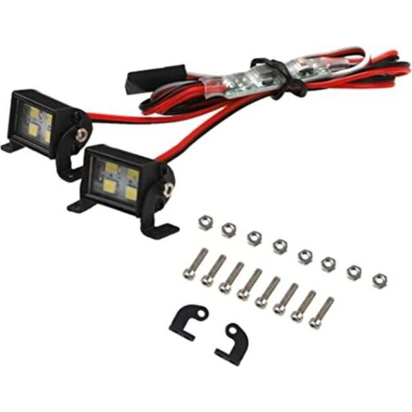 HIRCQOO Barra de luz RC LED para techo carcasa de doble