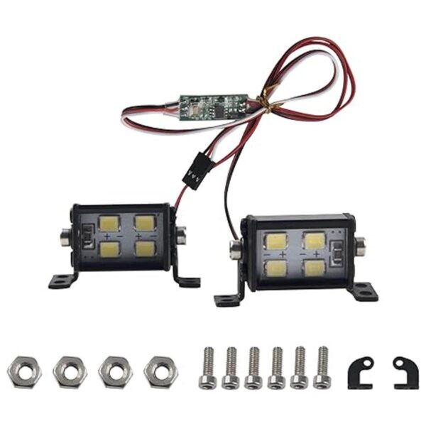 HIRCQOO Barra de luz RC LED para techo carcasa de doble