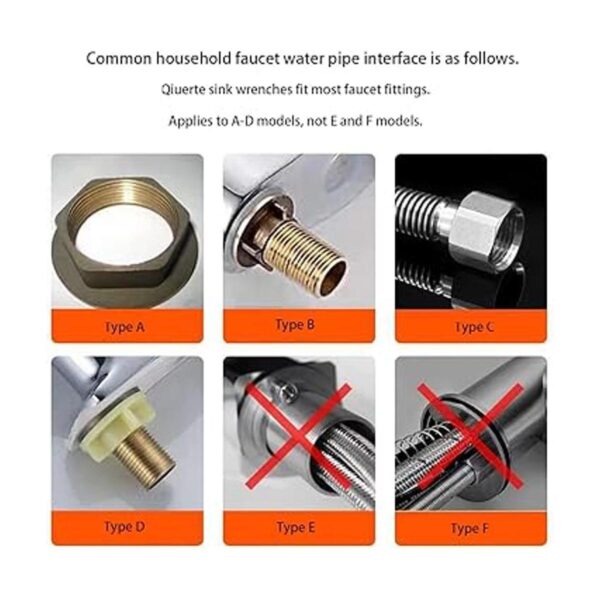 Qiuerte Llave de baño multifuncional 8 en 1 herramienta_6