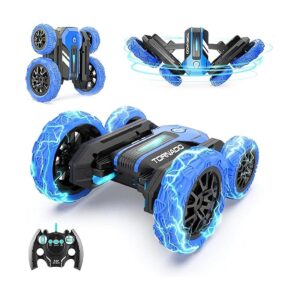 BEZGAR TD202 Auto de acrobacias RC de doble cara 360_1