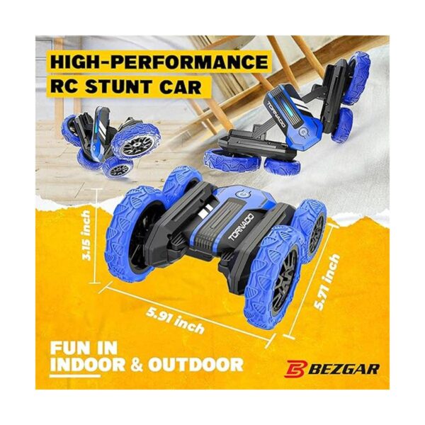 BEZGAR TD202 Auto de acrobacias RC de doble cara 360_2