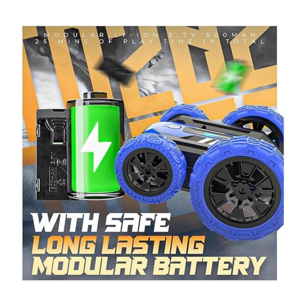BEZGAR TD202 Auto de acrobacias RC de doble cara 360_5
