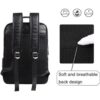 Mochila de cuero para portátil de viaje para hombres de_6