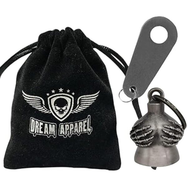 Dream Apparel Campana de motociclista con timbre de_2