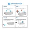 NineLeaf Cartucho de tóner compatible para HP 05A CE505A