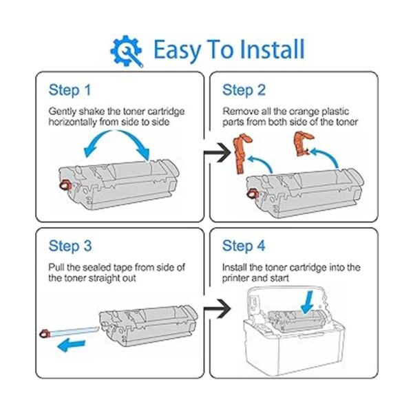 NineLeaf Cartucho de tóner compatible para HP 05A CE505A