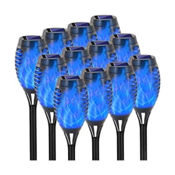 EOYIZW Luces solares para exteriores paquete de 12 luces_1