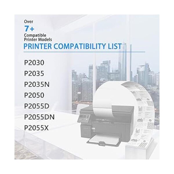 NineLeaf Cartucho de tóner compatible para HP 05A CE505A