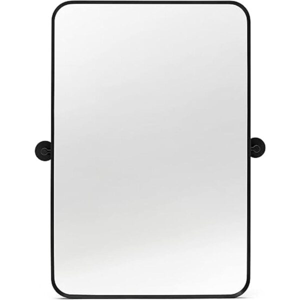 Minuover Espejo de baño rectangular pivotante de 20 x 30_1