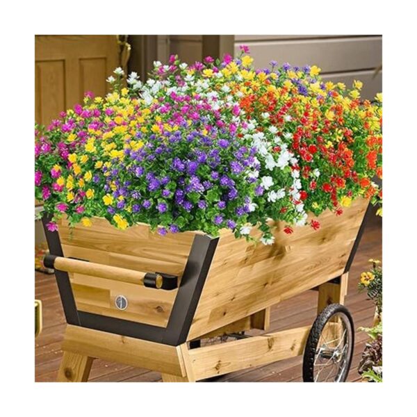 ArtBloom 12 paquetes de flores artificiales para