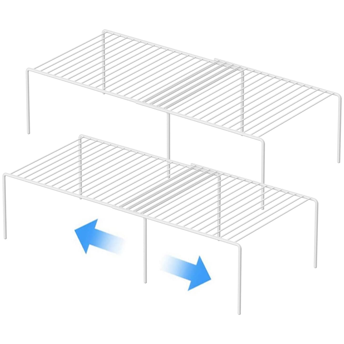 GEDLIRE Expandable Kitchen Cabinet Shelf Organizers Heavy