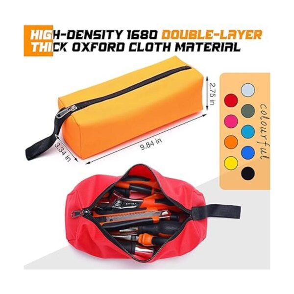 Paquete de 9 bolsas de herramientas pequeñas impermeables