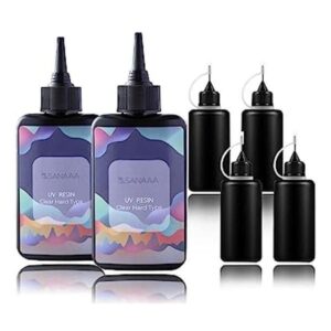 Resina UV de tipo fino de 7.05 oz con 4 aplicadoras de_1