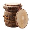 FSWCCK Juego de 17 piezas de rebanadas de madera sin