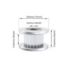 IdeaFormer IR3 Tensor de correa síncrono de eje X montado_4